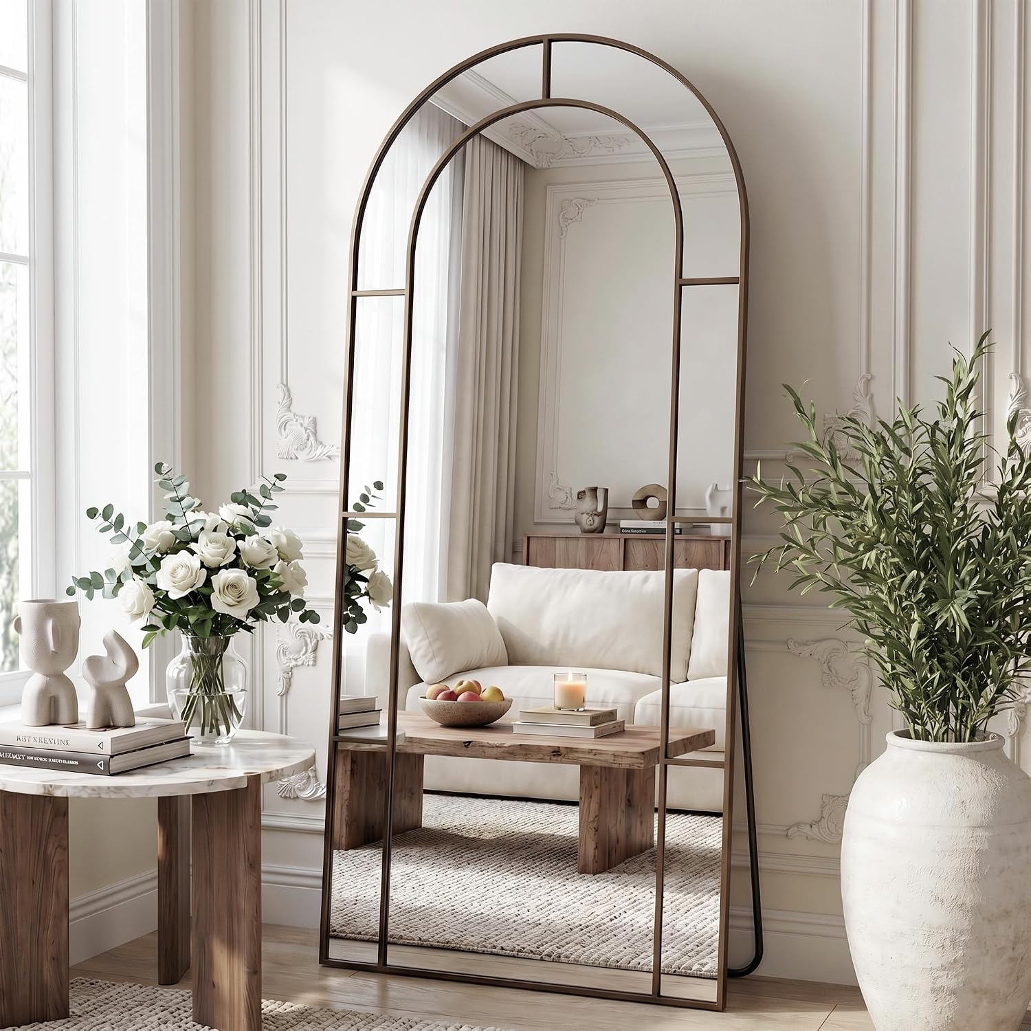 Arch Mirror Leaning - 76