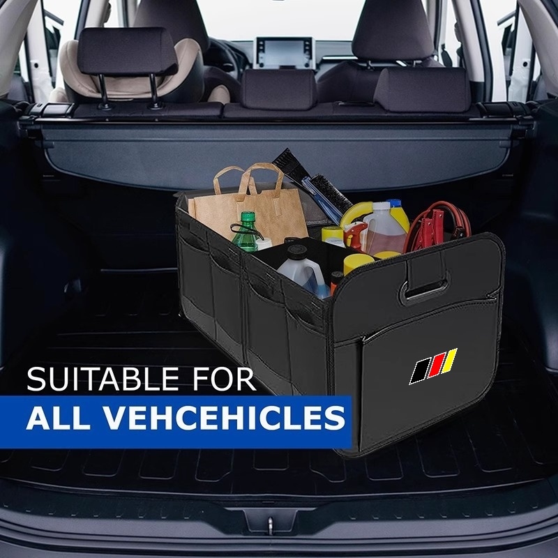 Interior Design Zoning - German three-color car trunk polyester storage