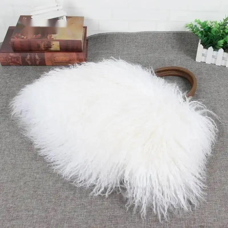 Interior Design Warm - Luxury Handbag Winter Ladies Wool Handbag