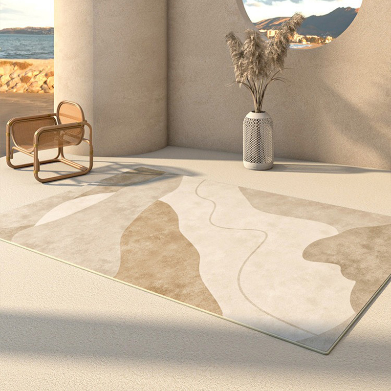 Printed Rug Abstract - Japandi Wabi-sabi Rugs for Living Room