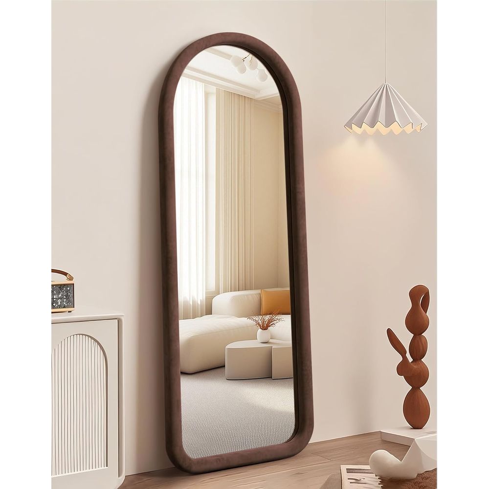 Arch Mirror Leaning - Arched ull Length Mirror, ree Standing