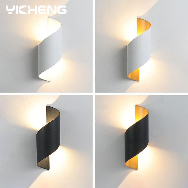 Interior Design Elements - Spiral Design LED Wall Lamp 10W