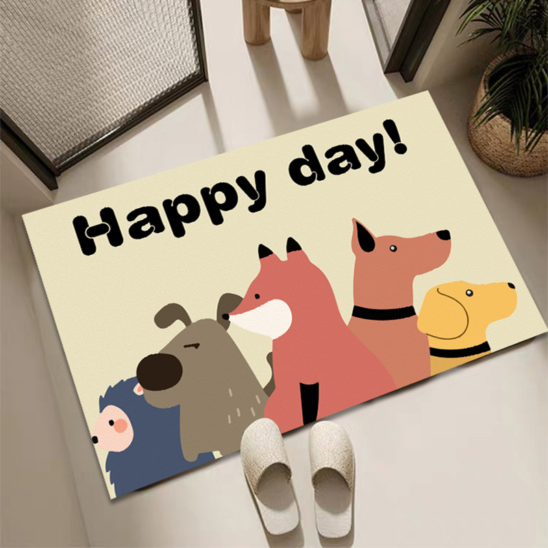 Cute Cartoon Abstract Monster  - Printed Rug Abstract 评论和价格