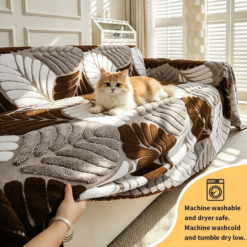 1PC-Two tone three-dimensional - Textured Throw Natural 评论和价格