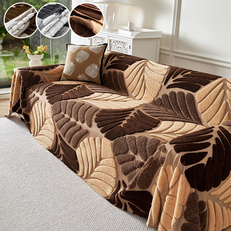 1PC-Two tone three-dimensional - Textured Throw Natural 评论和价格
