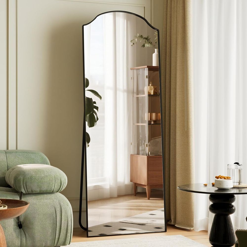 Triple-Arched Mirror ull Lengt - Arch Mirror Leaning 评论和价格