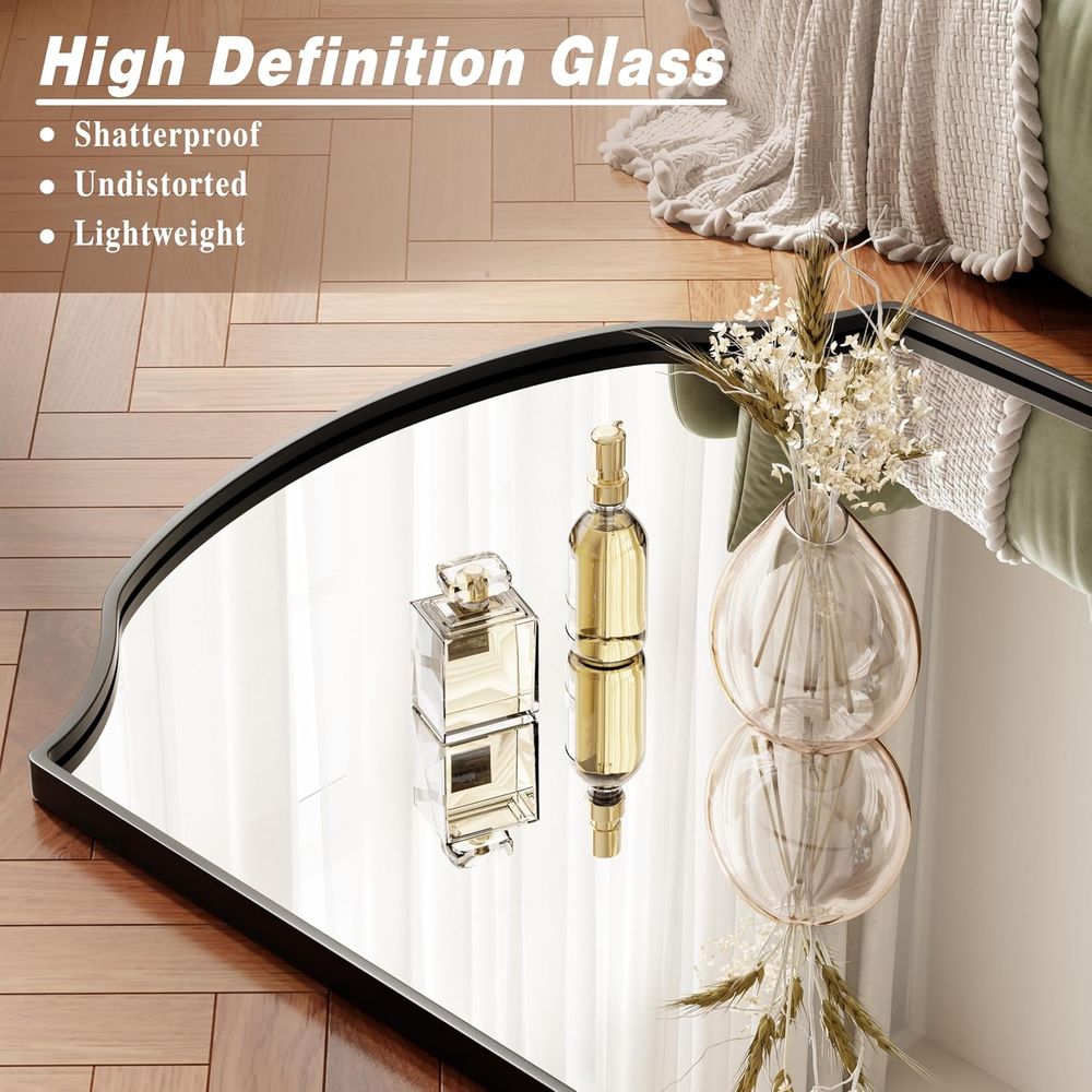 Triple-Arched Mirror ull Lengt - Arch Mirror Leaning 评论和价格