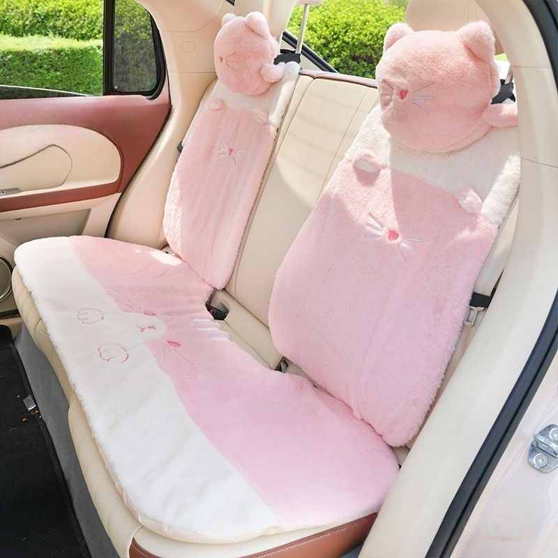 Cartoon Car Seat Cushion Soft  - Interior Design Warm 评论和价格