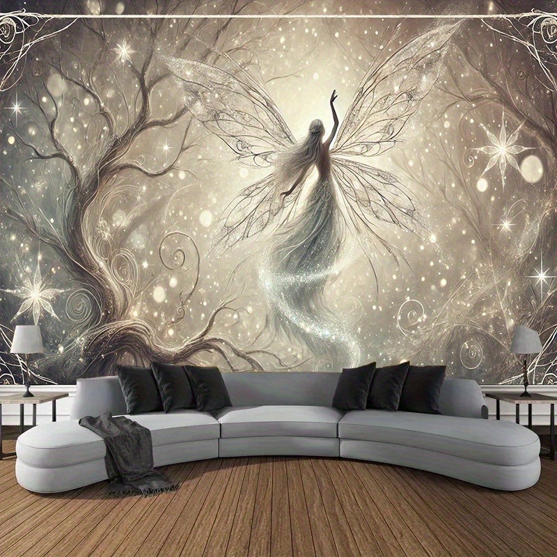 Fantasy Fairy Tree Wall Mural  - Interior Design Hd 评论和价格