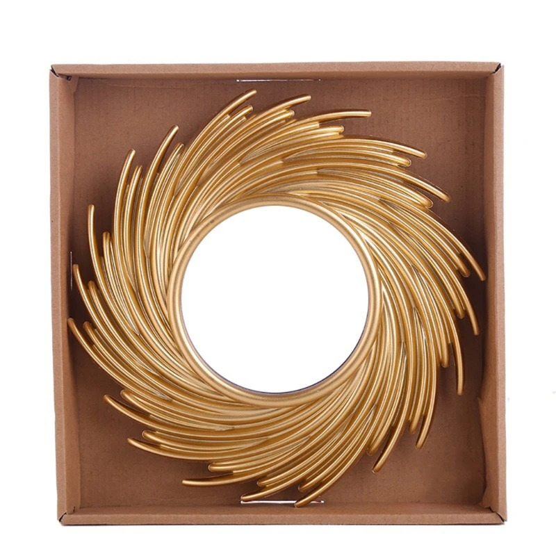 Round Rattan Makeup Mirror,Inn - Rattan Mirror Round 评论和价格