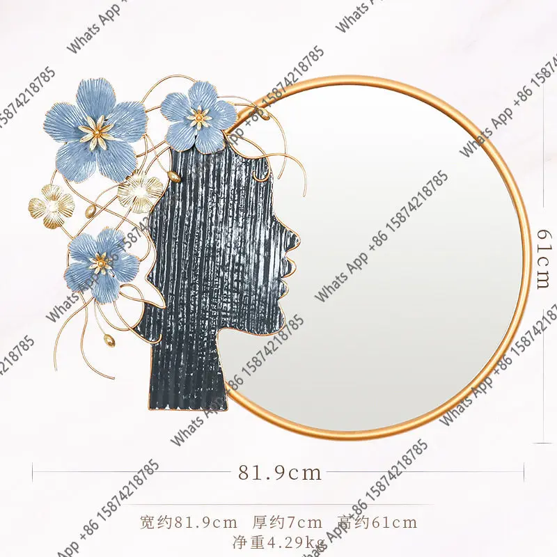 Gh Premium Background Decorati - Rattan Mirror Round 评论和价格