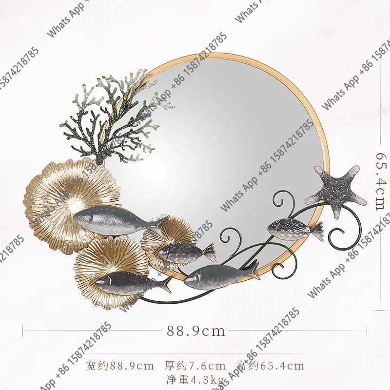Gh Premium Background Decorati - Rattan Mirror Round 评论和价格