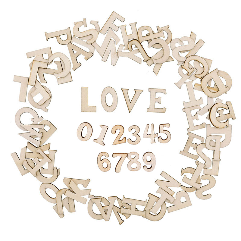 100pcs Wood English Alphabet D - Interior Design Quotes 评论和价格