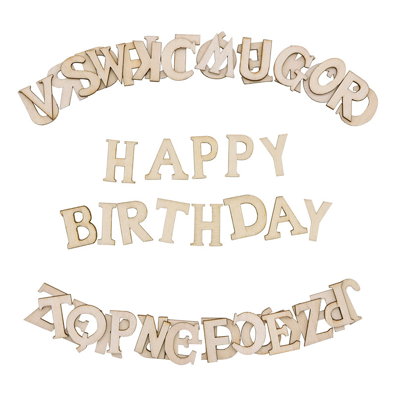 100pcs Wood English Alphabet D - Interior Design Quotes 评论和价格