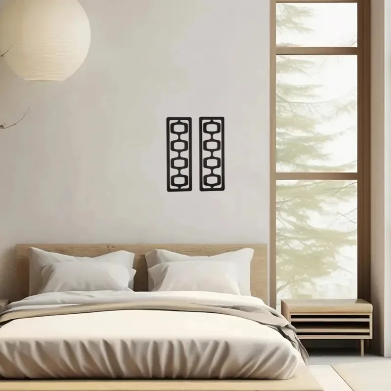 2PCS Warm Mid-Century Style Wo - Interior Design Warm 评论和价格