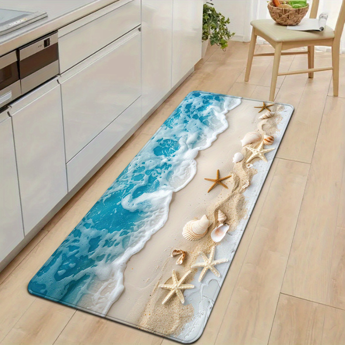 Boho Citrus Leaf Long Runner R - Printed Rug Abstract 评论和价格