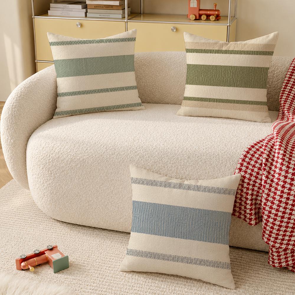 Natural Stripe Texture Art Cus - Textured Throw Natural 评论和价格