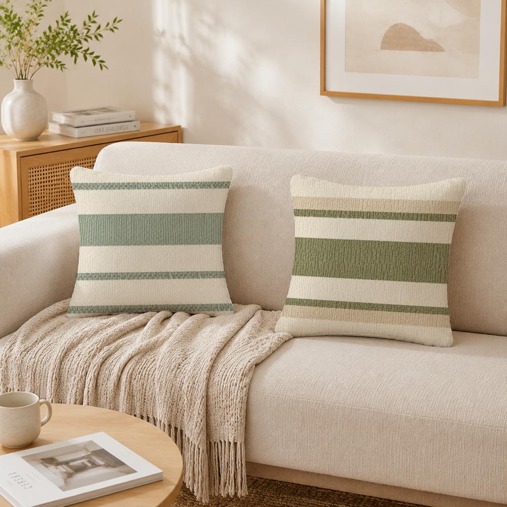 Natural Stripe Texture Art Cus - Textured Throw Natural 评论和价格