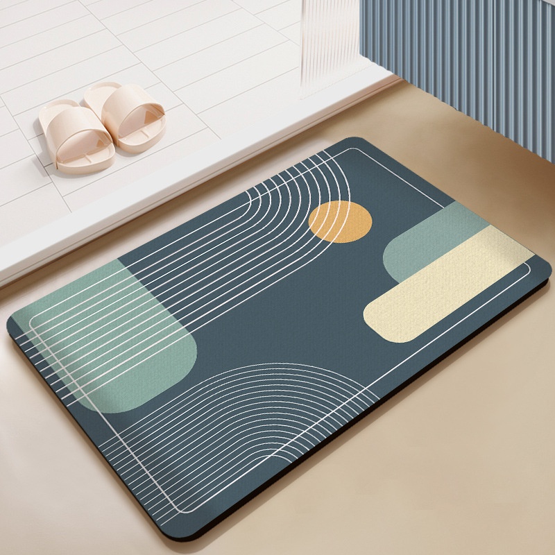 Modern Abstract Geometric Line - Printed Rug Abstract 评论和价格