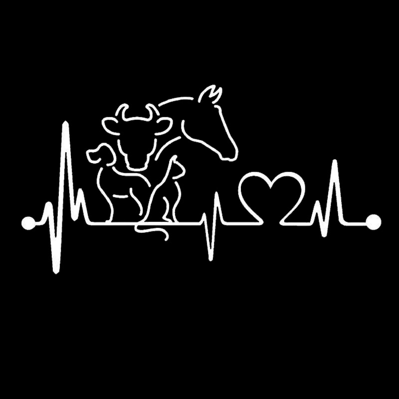 Dog Cat Horse Cow Heartbeat Li - Interior Design Quotes 评论和价格