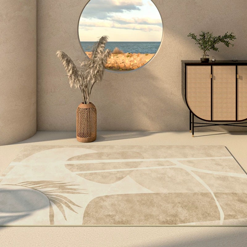 Japandi Wabi-sabi Rugs for Liv - Printed Rug Abstract 评论和价格