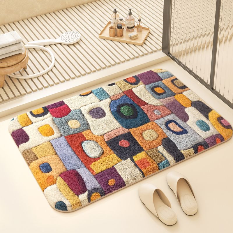 VIKAMA Modern Abstract Color B - Printed Rug Abstract 评论和价格