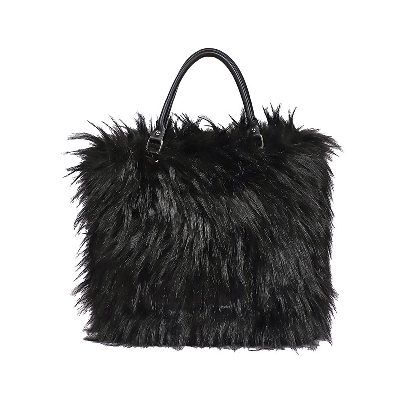 Faux Fur Shoulder Bag Winter F - Interior Design Warm 评论和价格