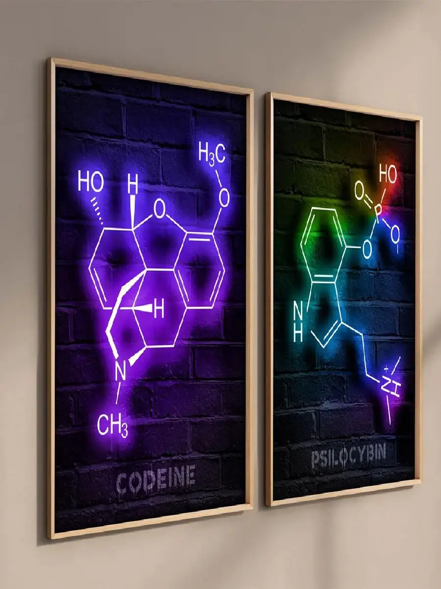 Modern Chemistry Lab Molecules - Interior Design Lab 评论和价格