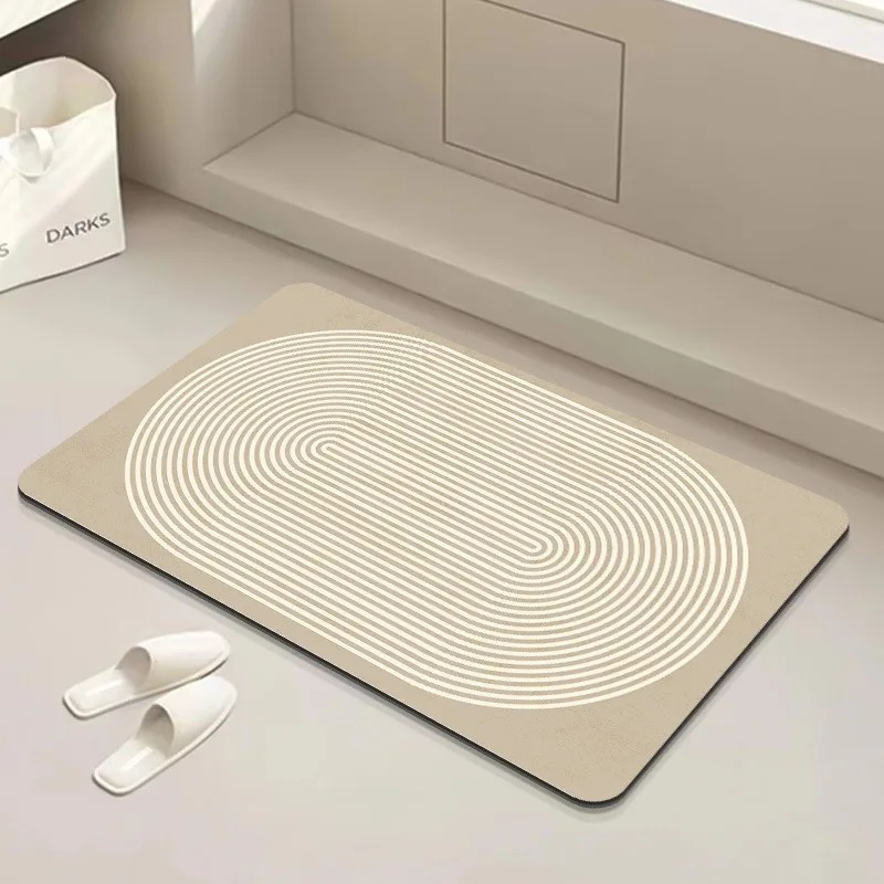 Abstract Line Themed Welcome M - Printed Rug Abstract 评论和价格