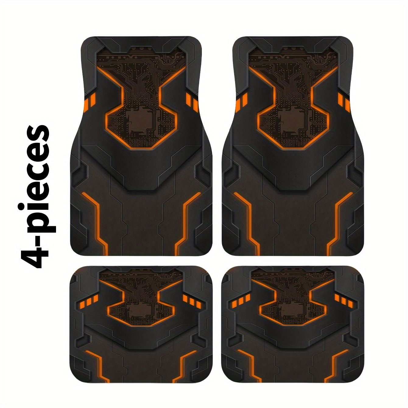 4pcs All-Weather Fit Car Mats  - Interior Design Tech 评论和价格