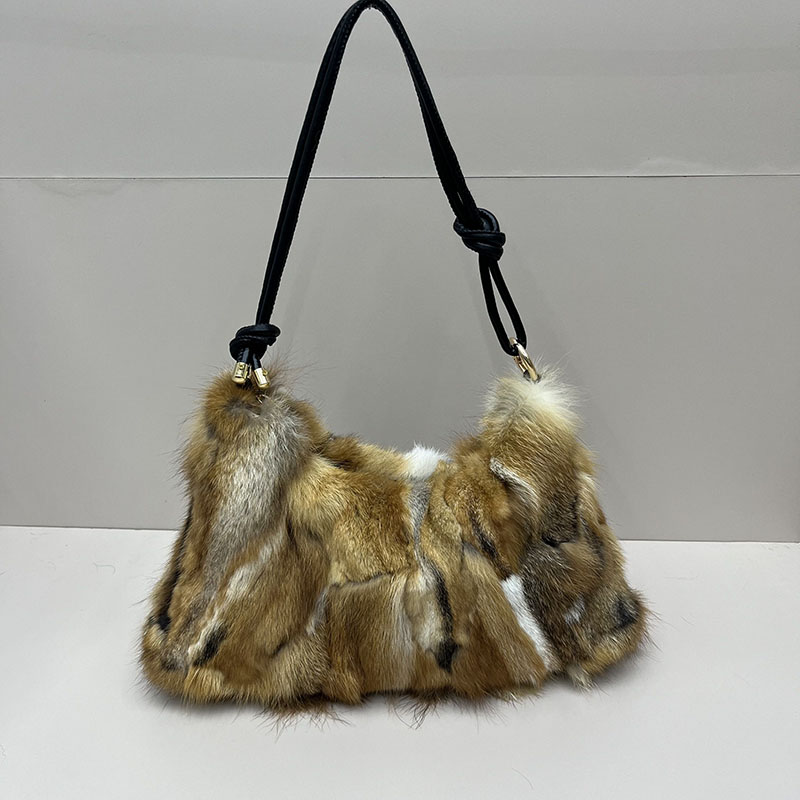 Luxury Real Fox Fur Women Mess - Interior Design Warm 评论和价格